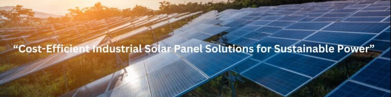 Industrial solar panel Services